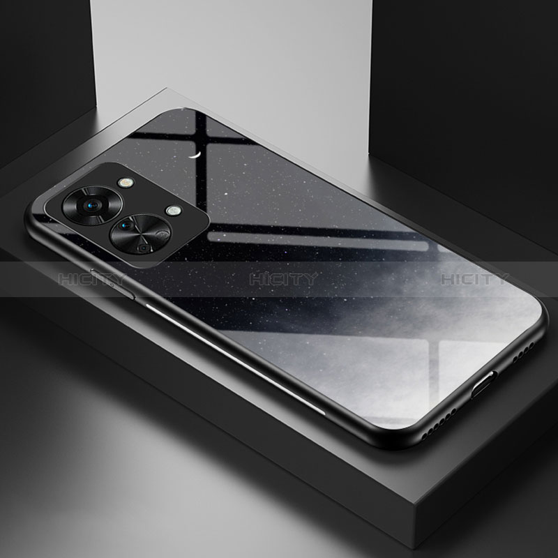 Custodia Silicone Gel Laterale Fantasia Modello Specchio Cover LS1 per OnePlus Nord 2T 5G