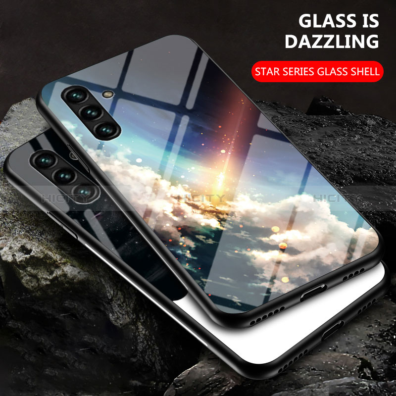 Custodia Silicone Gel Laterale Fantasia Modello Specchio Cover LS1 per Samsung Galaxy A04s