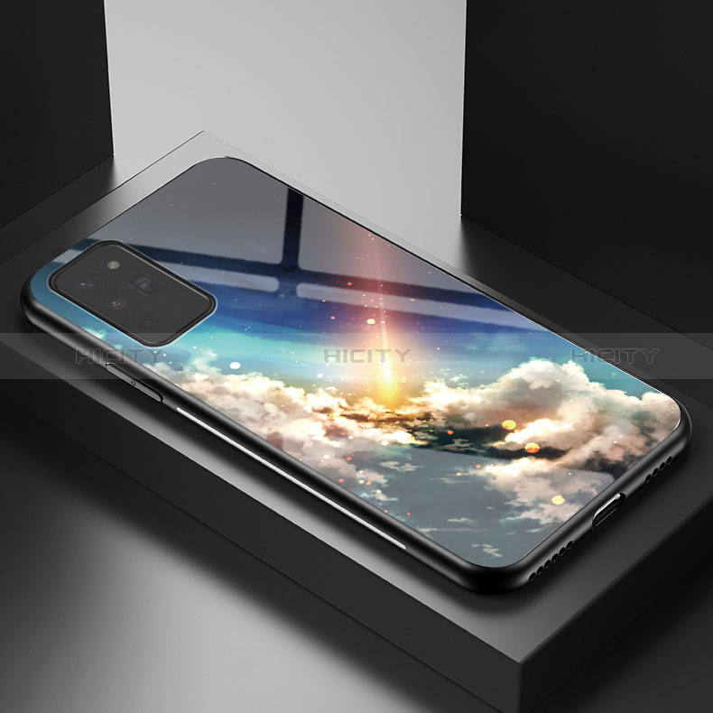 Custodia Silicone Gel Laterale Fantasia Modello Specchio Cover LS1 per Samsung Galaxy Note 20 5G