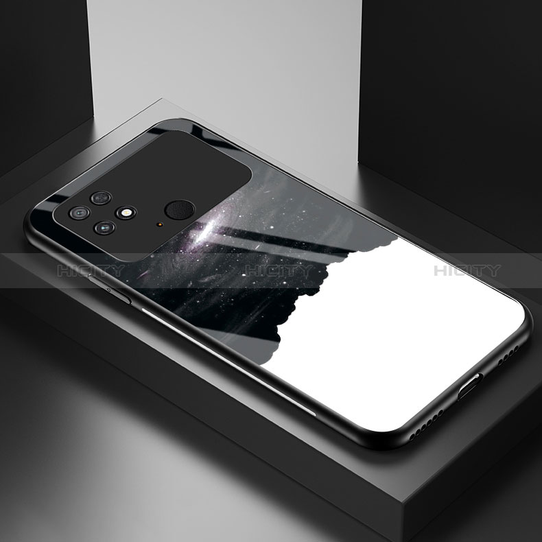 Custodia Silicone Gel Laterale Fantasia Modello Specchio Cover LS1 per Xiaomi Poco C40