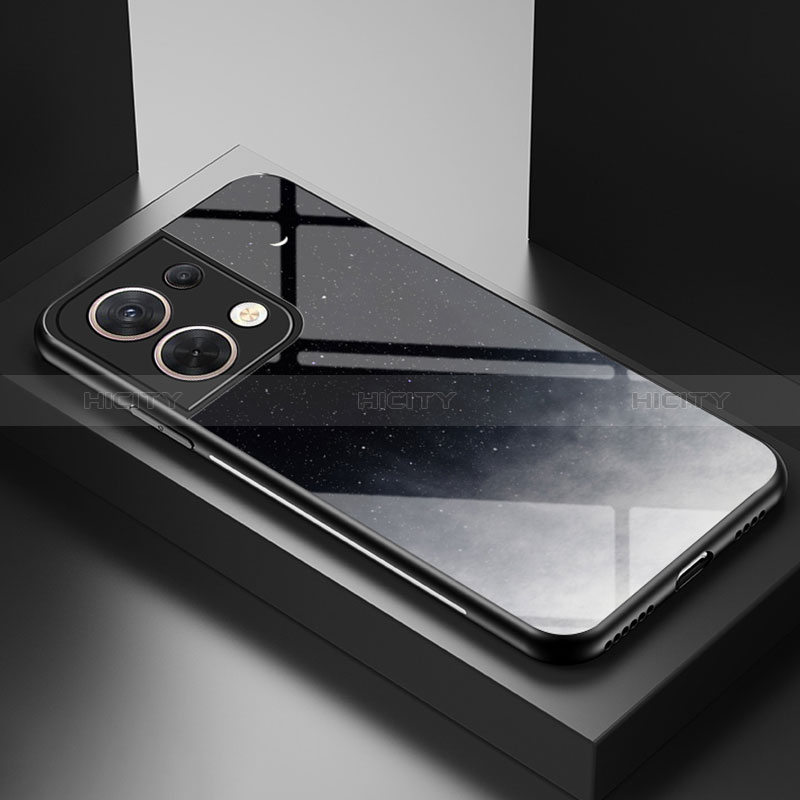 Custodia Silicone Gel Laterale Fantasia Modello Specchio Cover LS1 per Xiaomi Redmi Note 13 Pro 5G