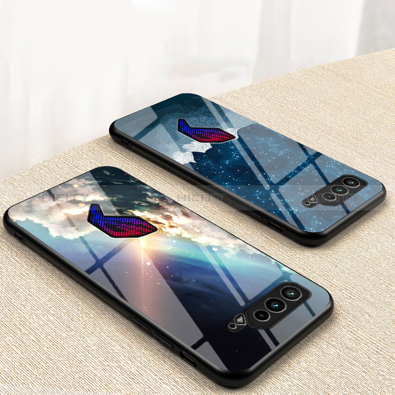 Custodia Silicone Gel Laterale Fantasia Modello Specchio Cover LS2 per Asus ROG Phone 5 Ultimate