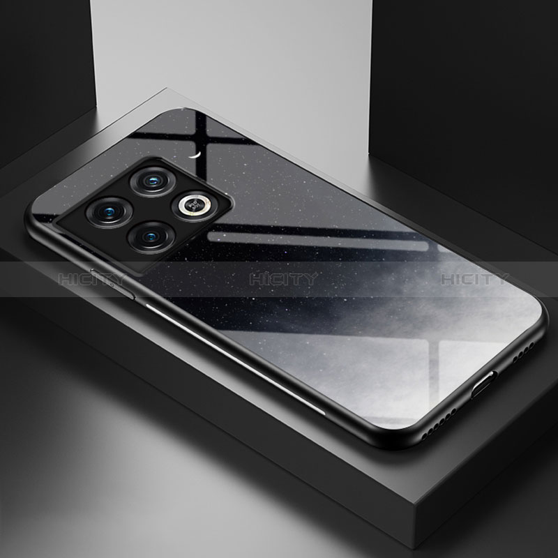 Custodia Silicone Gel Laterale Fantasia Modello Specchio Cover LS2 per OnePlus 10 Pro 5G Grigio