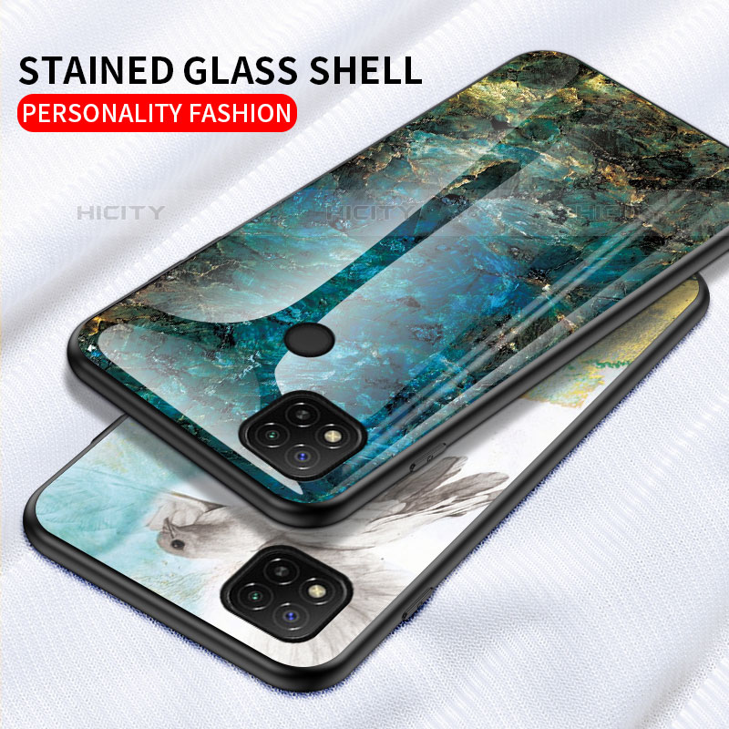 Custodia Silicone Gel Laterale Fantasia Modello Specchio Cover LS2 per Xiaomi Redmi 10A 4G