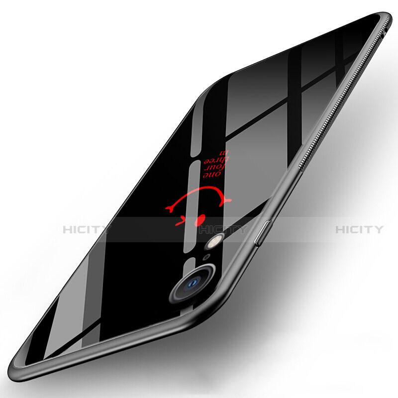 Custodia Silicone Gel Laterale Fantasia Modello Specchio Cover per Apple iPhone XR