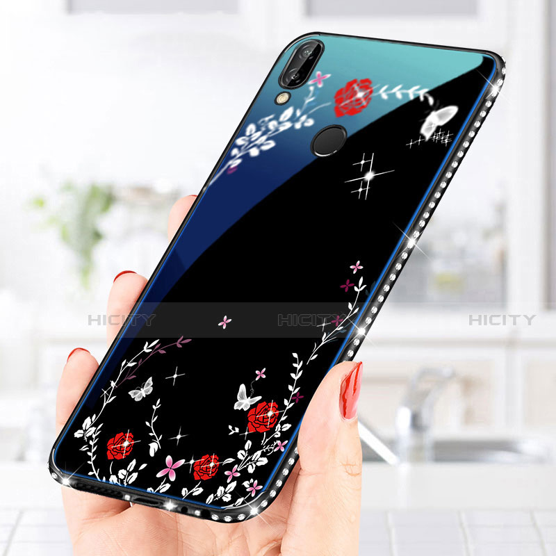 Custodia Silicone Gel Laterale Fantasia Modello Specchio Cover per Huawei Nova 3e