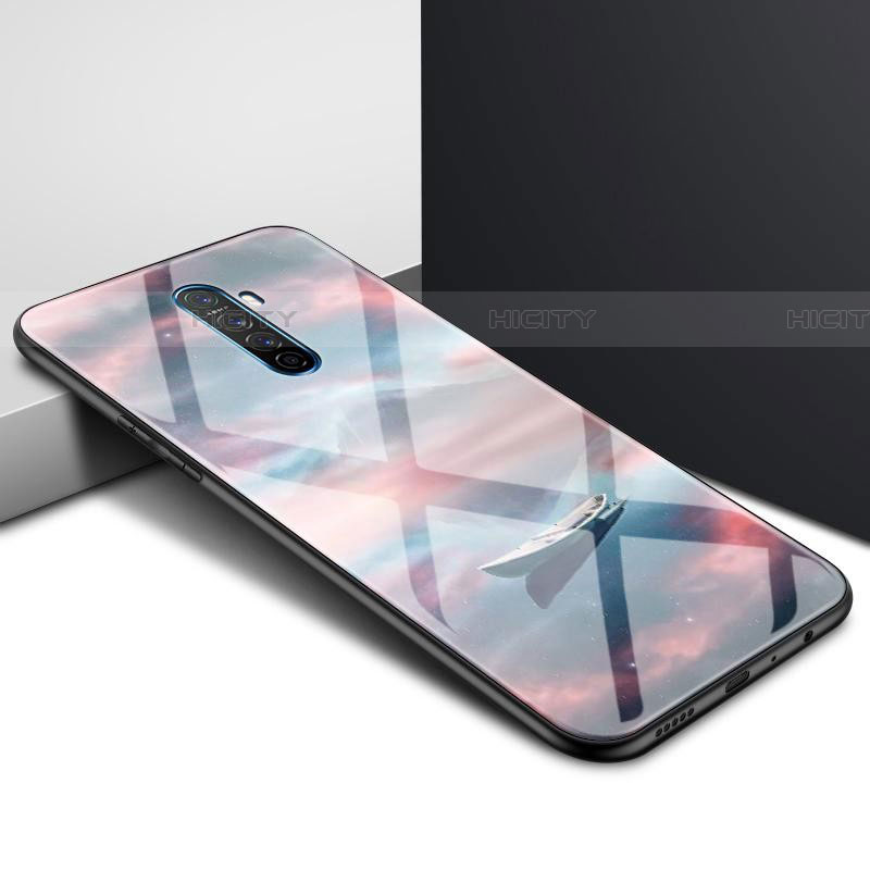 Custodia Silicone Gel Laterale Fantasia Modello Specchio Cover per Oppo Reno Ace