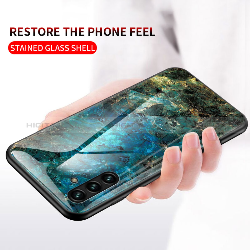 Custodia Silicone Gel Laterale Fantasia Modello Specchio Cover per Samsung Galaxy A04s