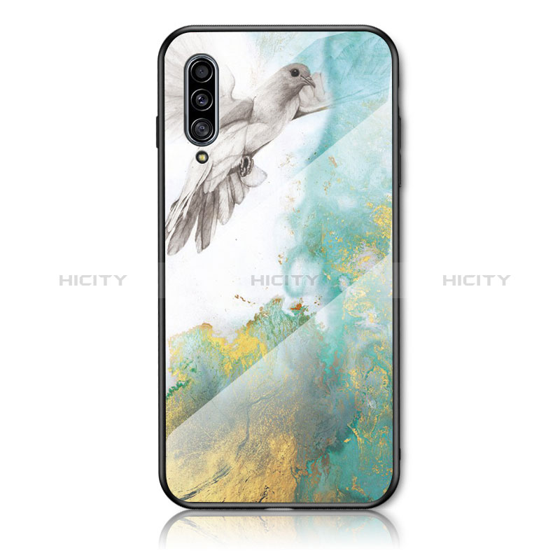 Custodia Silicone Gel Laterale Fantasia Modello Specchio Cover per Samsung Galaxy A30S