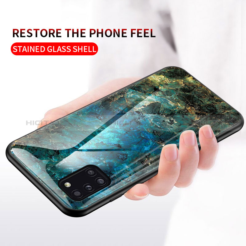 Custodia Silicone Gel Laterale Fantasia Modello Specchio Cover per Samsung Galaxy A31