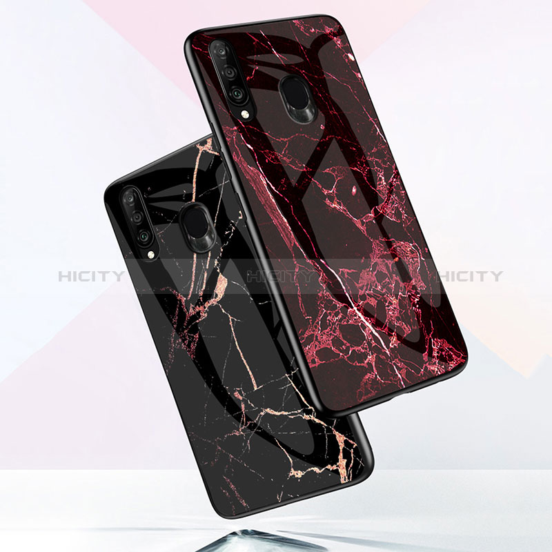 Custodia Silicone Gel Laterale Fantasia Modello Specchio Cover per Samsung Galaxy A40s