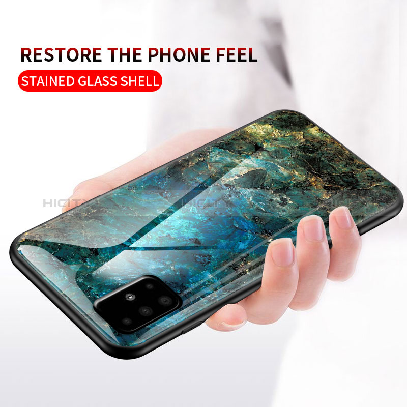 Custodia Silicone Gel Laterale Fantasia Modello Specchio Cover per Samsung Galaxy A71 4G A715