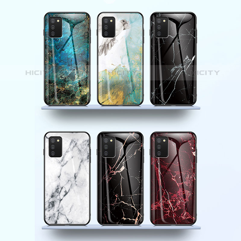 Custodia Silicone Gel Laterale Fantasia Modello Specchio Cover per Samsung Galaxy M02s