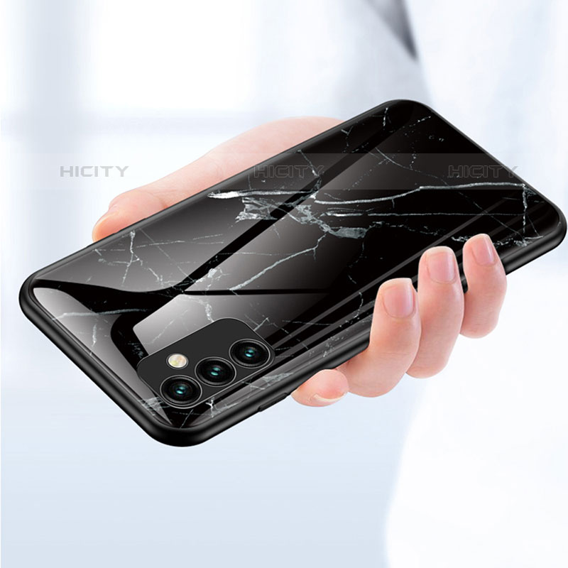 Custodia Silicone Gel Laterale Fantasia Modello Specchio Cover per Samsung Galaxy M23 5G