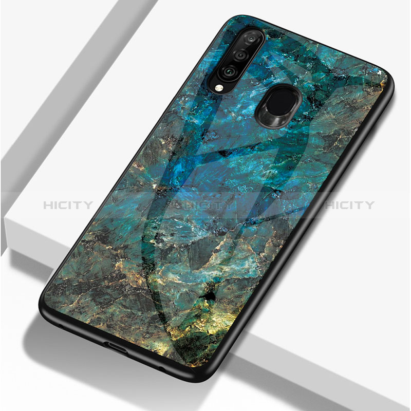 Custodia Silicone Gel Laterale Fantasia Modello Specchio Cover per Samsung Galaxy M30