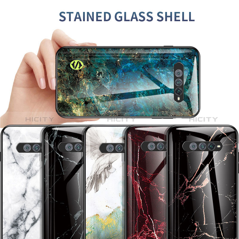 Custodia Silicone Gel Laterale Fantasia Modello Specchio Cover per Xiaomi Black Shark 4S Pro 5G