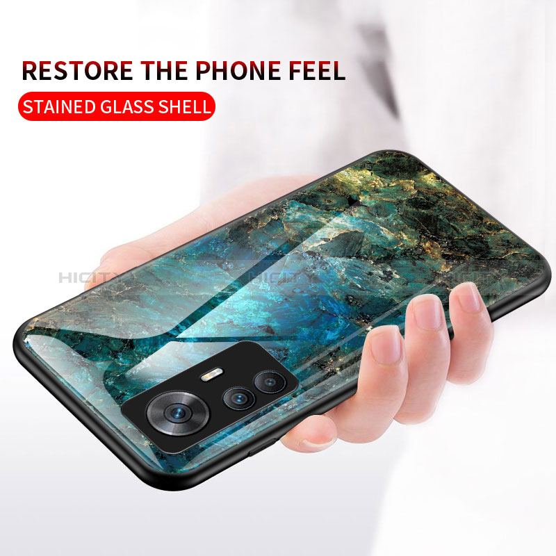 Custodia Silicone Gel Laterale Fantasia Modello Specchio Cover per Xiaomi Mi 12T 5G