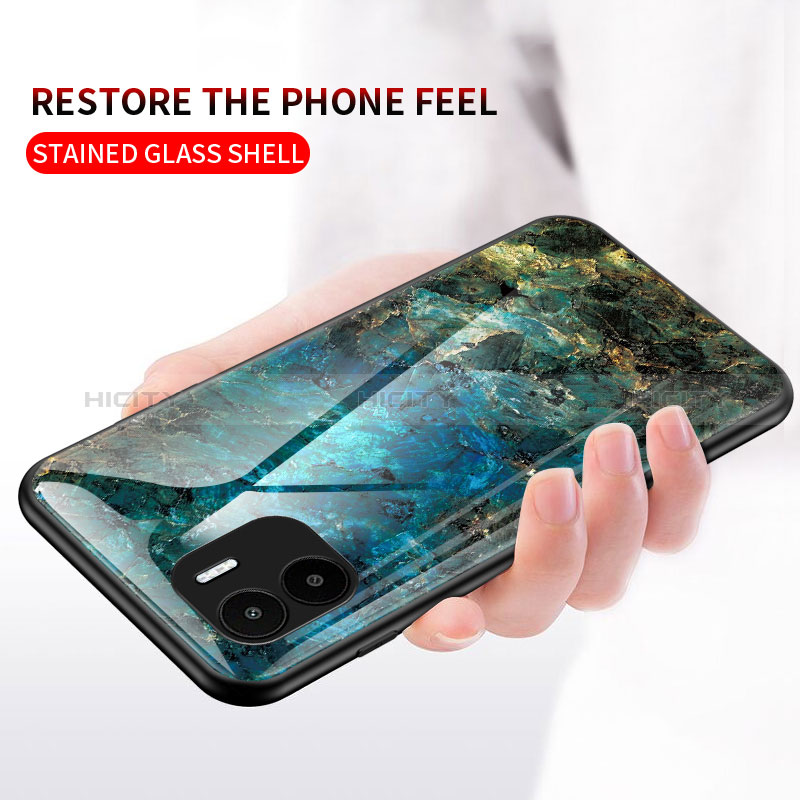 Custodia Silicone Gel Laterale Fantasia Modello Specchio Cover per Xiaomi Redmi A1