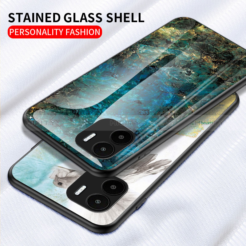 Custodia Silicone Gel Laterale Fantasia Modello Specchio Cover per Xiaomi Redmi A2