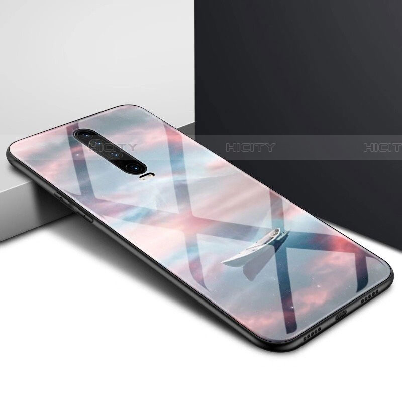 Custodia Silicone Gel Laterale Fantasia Modello Specchio Cover per Xiaomi Redmi K30 4G Multicolore