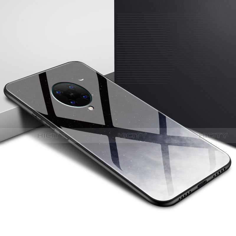 Custodia Silicone Gel Laterale Fantasia Modello Specchio Cover per Xiaomi Redmi K30 Pro Zoom