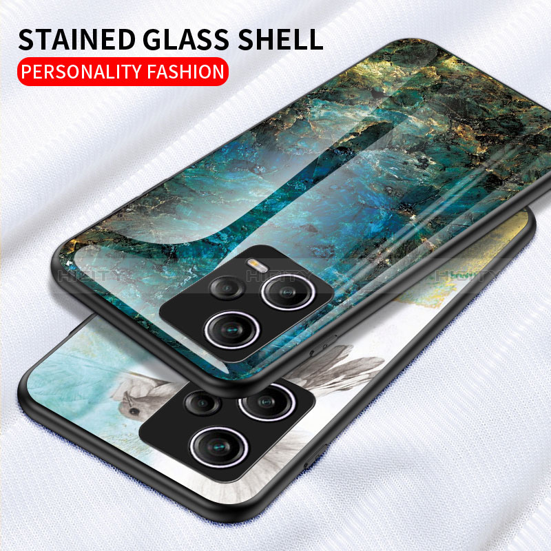 Custodia Silicone Gel Laterale Fantasia Modello Specchio Cover per Xiaomi Redmi Note 12 Pro 5G
