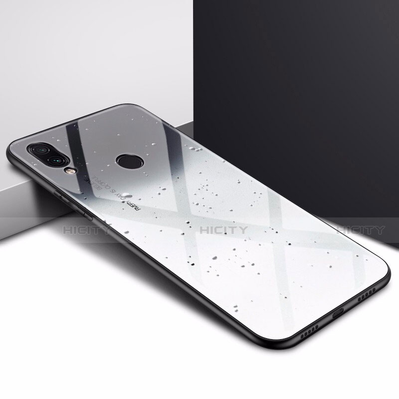 Custodia Silicone Gel Laterale Fantasia Modello Specchio Cover per Xiaomi Redmi Note 7