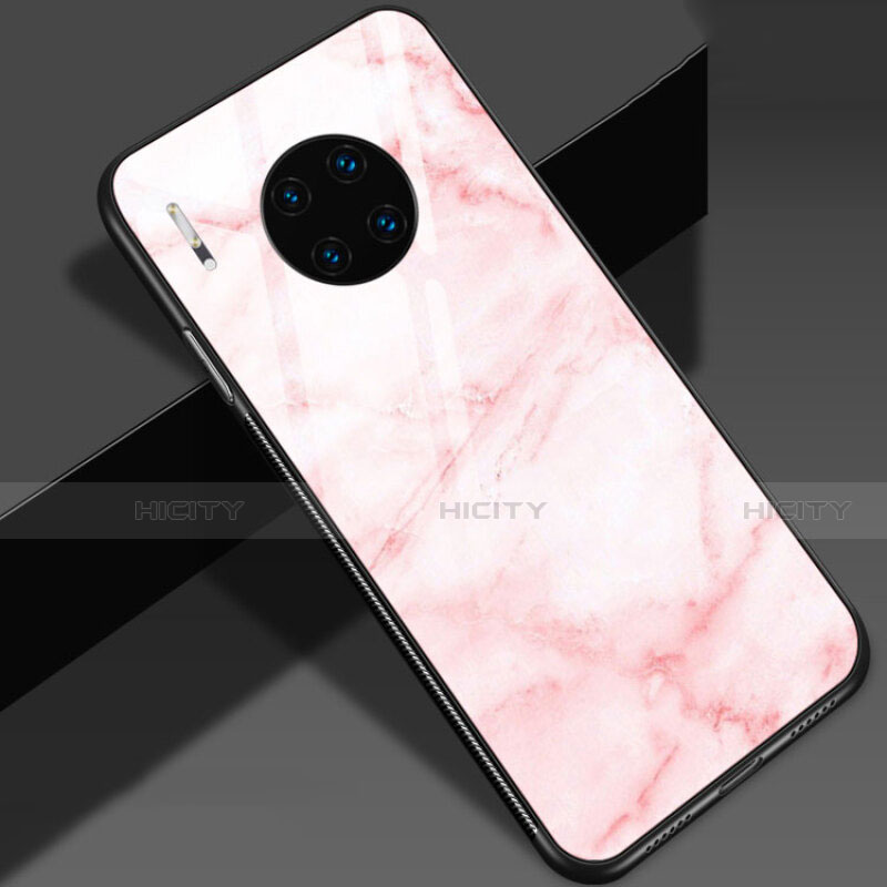 Custodia Silicone Gel Laterale Fantasia Modello Specchio Cover S01 per Huawei Mate 30