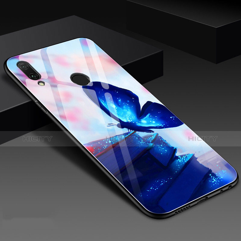 Custodia Silicone Gel Laterale Fantasia Modello Specchio Cover S02 per Huawei Honor 10 Lite