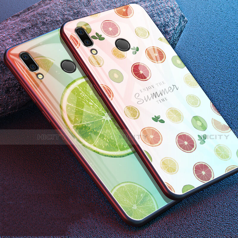 Custodia Silicone Gel Laterale Frutta Specchio Cover per Huawei Honor 8X