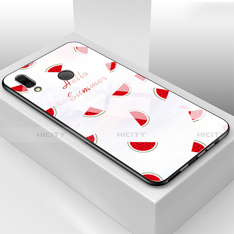 Custodia Silicone Gel Laterale Frutta Specchio Cover per Huawei Honor 8X