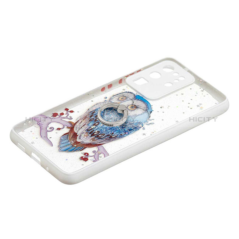 Custodia Silicone Gel Morbida Fantasia Modello Cover con Anello Supporto Y01X per Samsung Galaxy S20 Ultra 5G