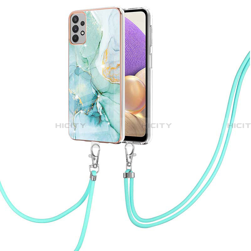 Custodia Silicone Gel Morbida Fantasia Modello Cover con Cinghia Cordino Mano Y05B per Samsung Galaxy A33 5G