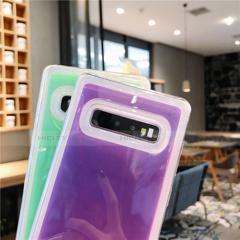 Custodia Silicone Gel Morbida Fantasia Modello Cover K01 per Samsung Galaxy S10 Plus