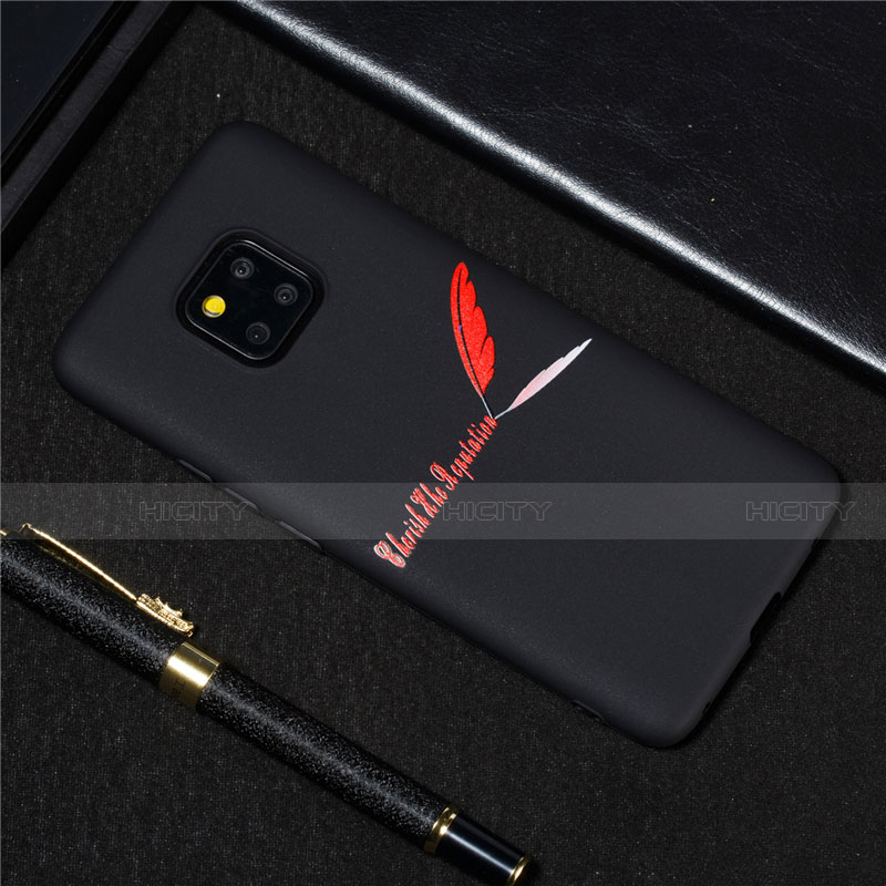 Custodia Silicone Gel Morbida Fantasia Modello Cover S01 per Huawei Mate 20 Pro