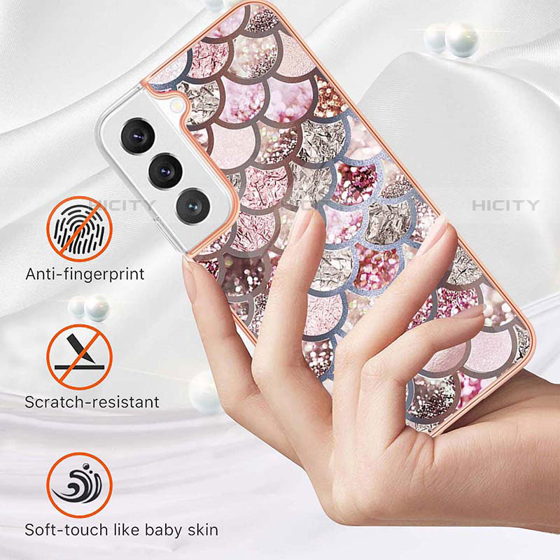 Custodia Silicone Gel Morbida Fantasia Modello Cover S01 per Samsung Galaxy S23 5G
