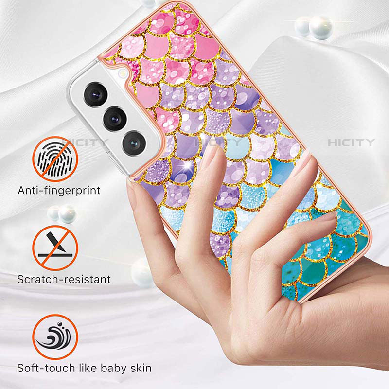 Custodia Silicone Gel Morbida Fantasia Modello Cover S01 per Samsung Galaxy S23 Plus 5G