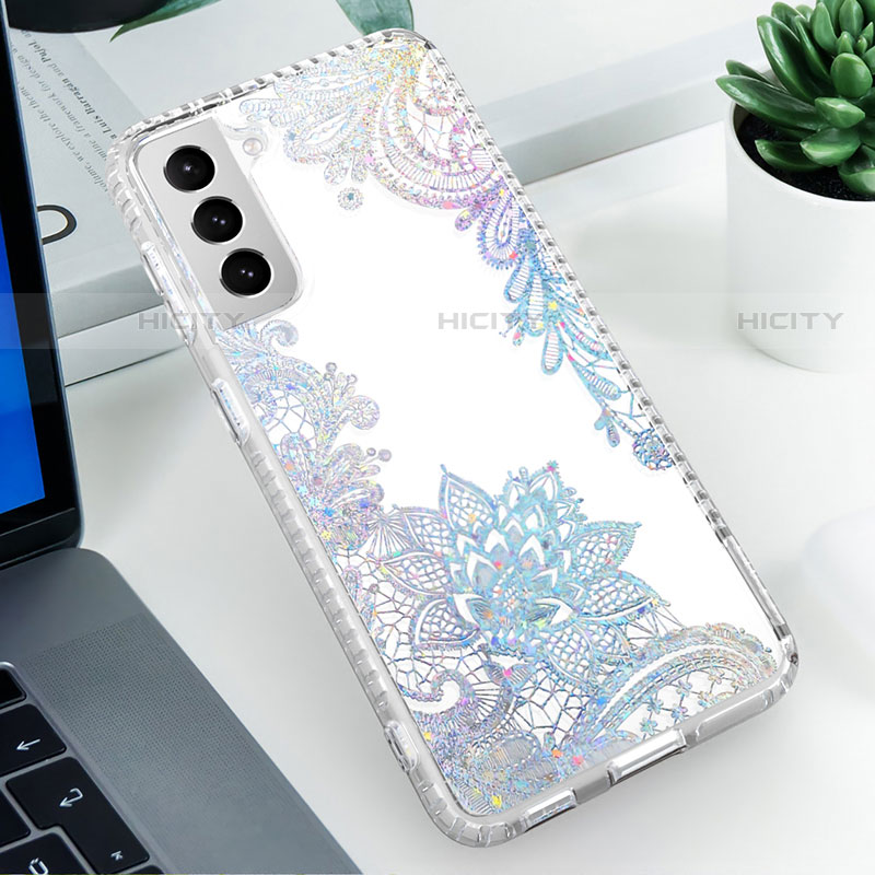 Custodia Silicone Gel Morbida Fantasia Modello Cover S03 per Samsung Galaxy S21 Plus 5G