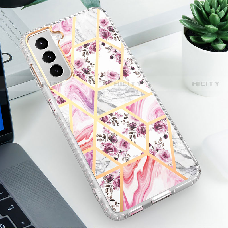 Custodia Silicone Gel Morbida Fantasia Modello Cover S03 per Samsung Galaxy S22 Plus 5G