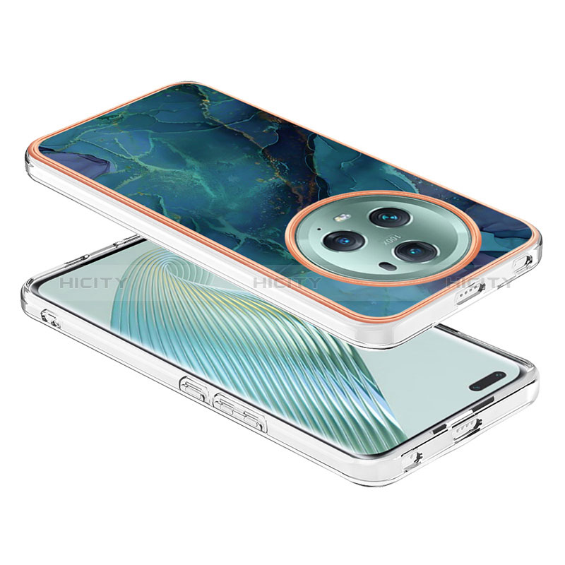 Custodia Silicone Gel Morbida Fantasia Modello Cover Y01B per Huawei Honor Magic5 Pro 5G