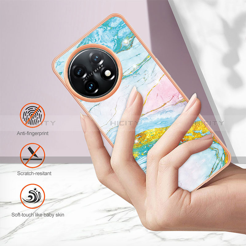 Custodia Silicone Gel Morbida Fantasia Modello Cover Y01B per OnePlus 11 5G