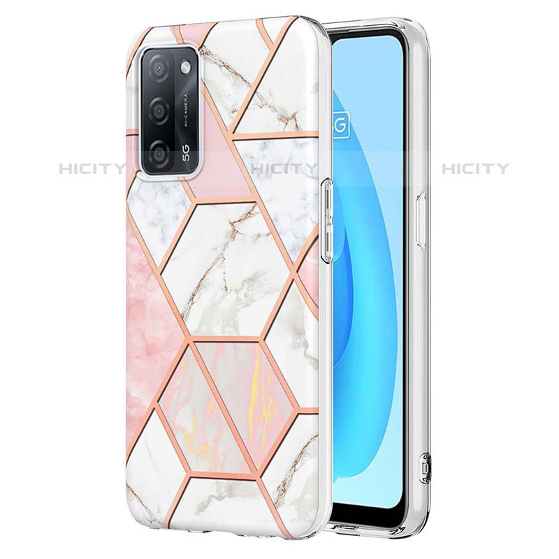 Custodia Silicone Gel Morbida Fantasia Modello Cover Y01B per Oppo A55 5G