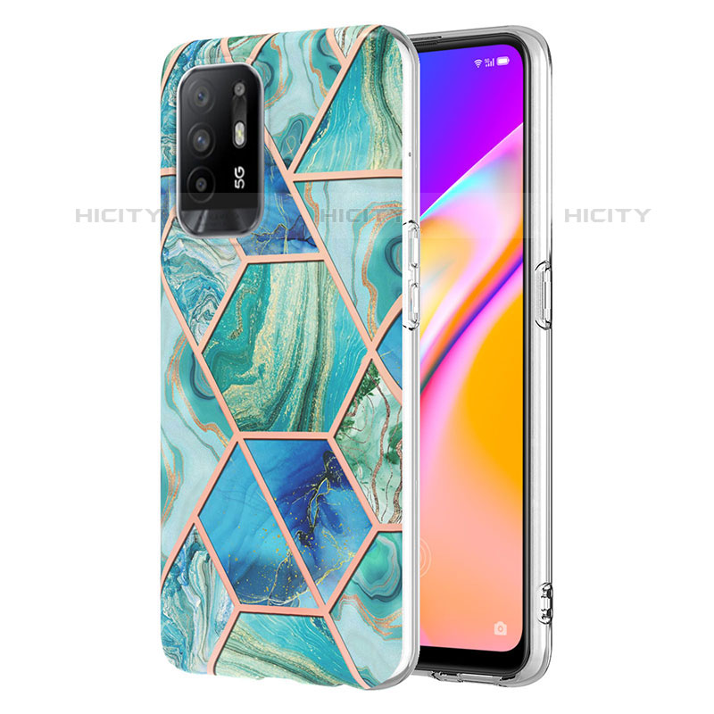 Custodia Silicone Gel Morbida Fantasia Modello Cover Y01B per Oppo A95 5G