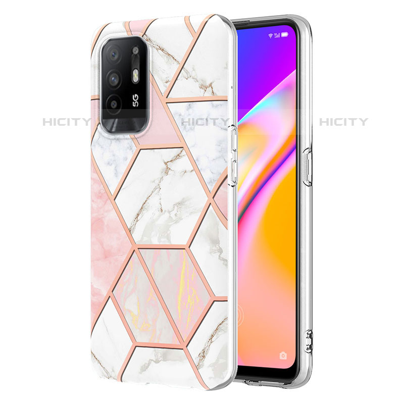 Custodia Silicone Gel Morbida Fantasia Modello Cover Y01B per Oppo Reno5 Z 5G