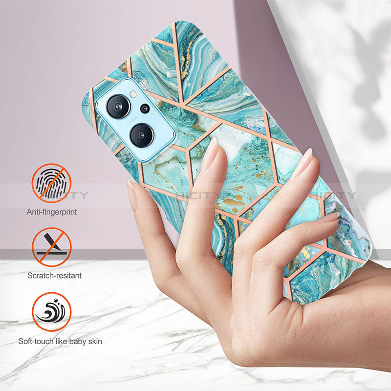 Custodia Silicone Gel Morbida Fantasia Modello Cover Y01B per Realme 9i 4G
