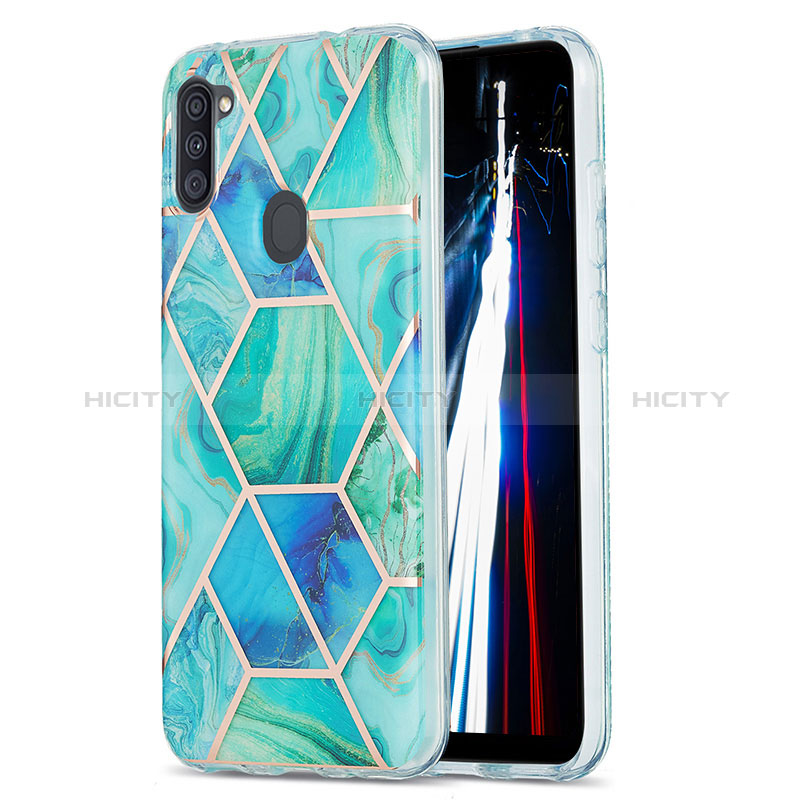 Custodia Silicone Gel Morbida Fantasia Modello Cover Y01B per Samsung Galaxy A11
