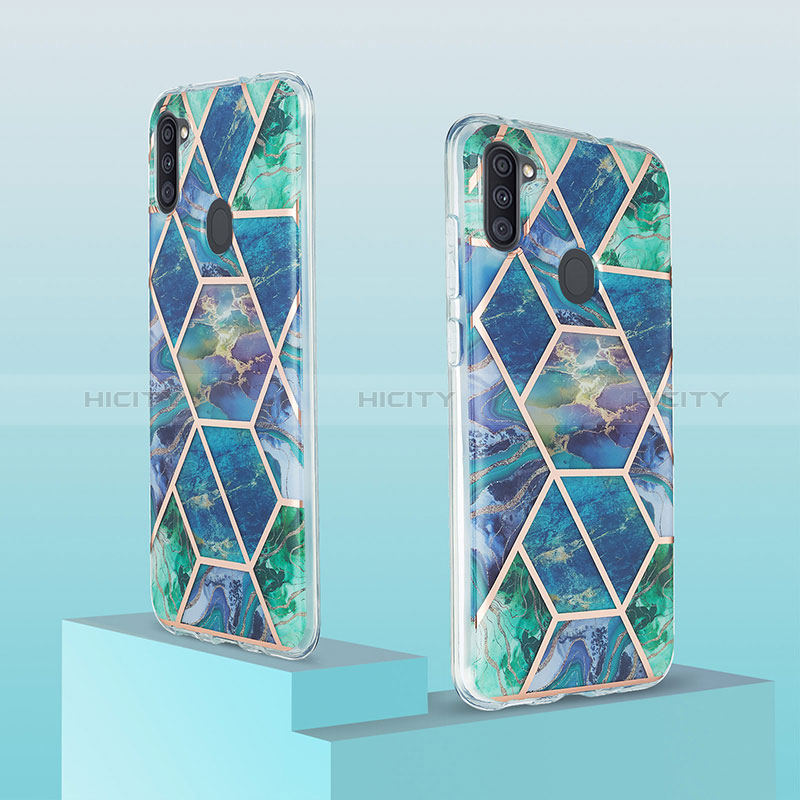 Custodia Silicone Gel Morbida Fantasia Modello Cover Y01B per Samsung Galaxy A11