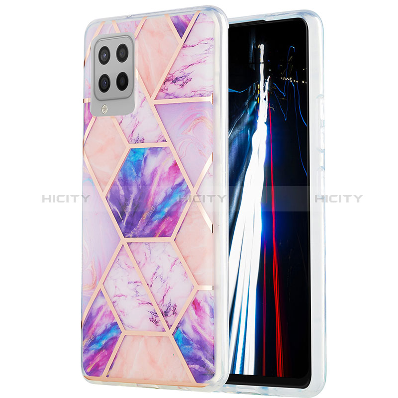 Custodia Silicone Gel Morbida Fantasia Modello Cover Y01B per Samsung Galaxy A42 5G