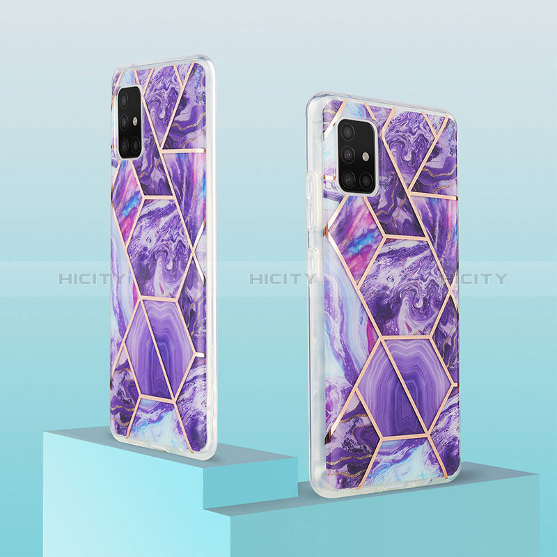 Custodia Silicone Gel Morbida Fantasia Modello Cover Y01B per Samsung Galaxy A51 5G