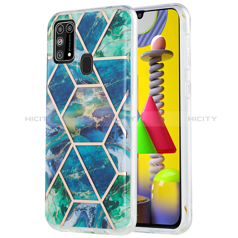 Custodia Silicone Gel Morbida Fantasia Modello Cover Y01B per Samsung Galaxy M31 Prime Edition